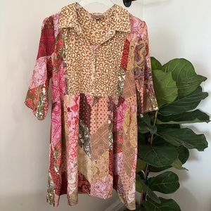 Anthropologie Print Dress
